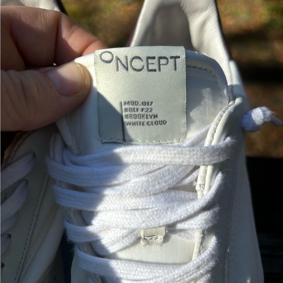 Oncept Brooklyn White Cloud Sneakers 6 - Picture 9 of 14